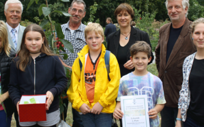 2. Platz beim Lenné-Schulgartenwettbewerb