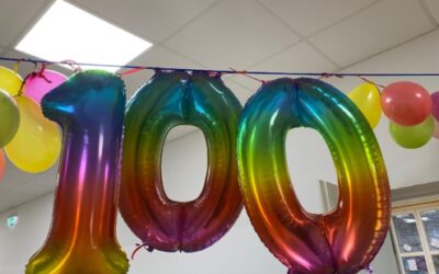 Herzlichen Glückwunsch zu 100 Tagen Schulkind