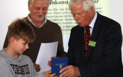 1. Platz beim Schulgartenwettbewerb