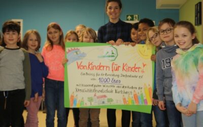 1000 Euro für die Straßenkinder